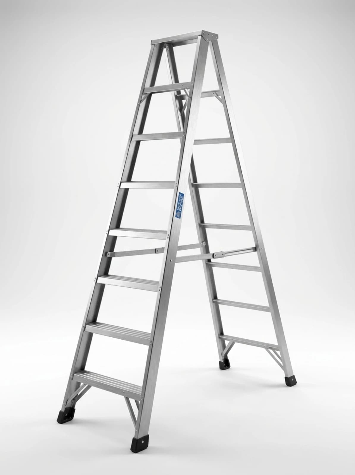 Escalera Tipo Tijera de 2.40m en Aluminio