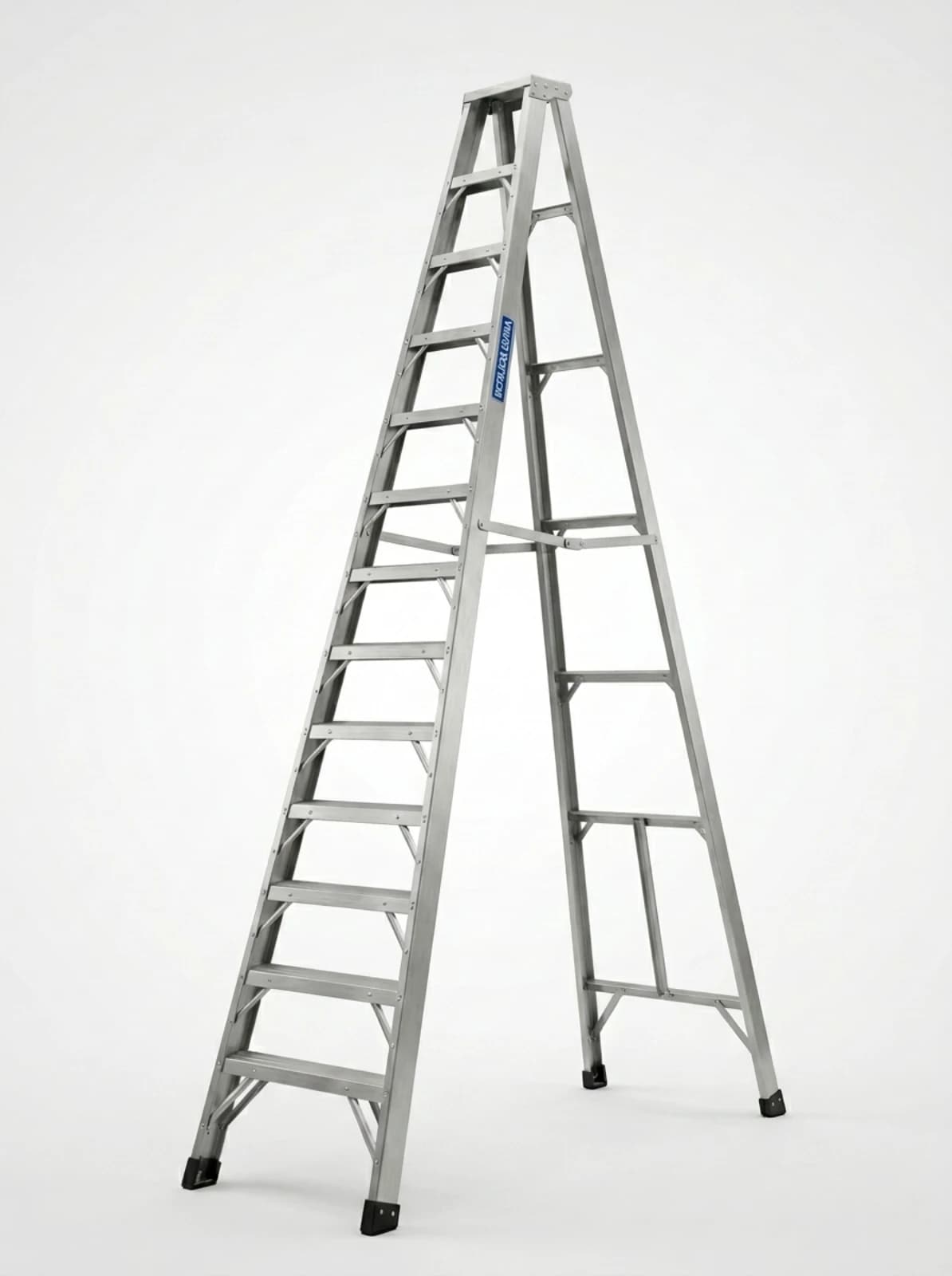 Escalera Tipo Tijera de 4.00m en Aluminio